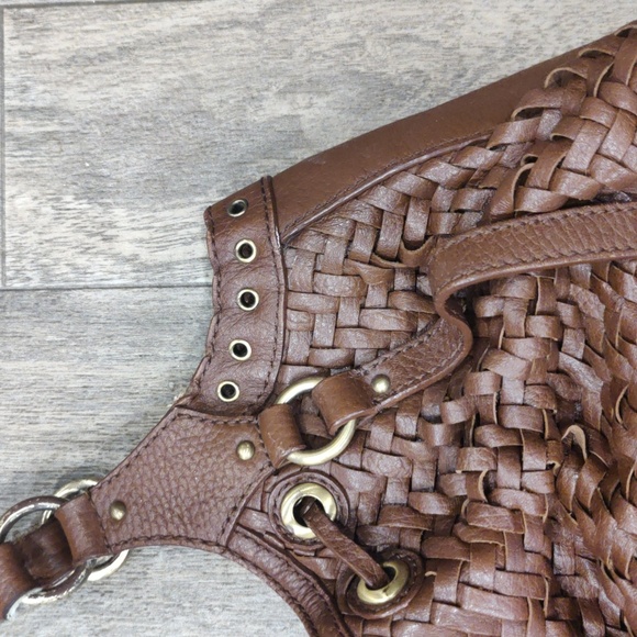 Cole Haan Handbag Leather Woven - Picture 5 of 16